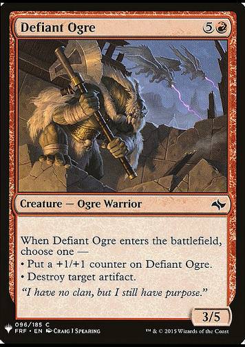 Defiant Ogre (Trotzender Oger)